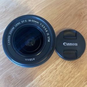 Damaged - canon camera lens 18-55mm